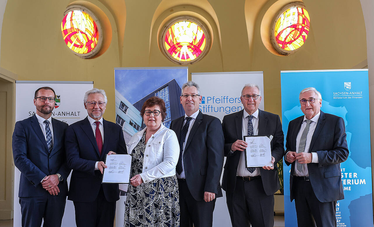 Kooperationsunterzeichnung Lungenklinik Lostau Universitätsklinikum Magdeburg