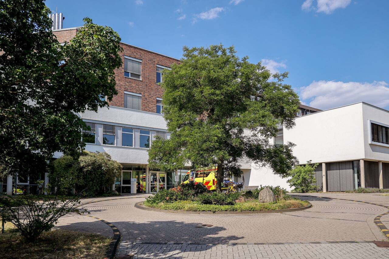 Haupteingang zur Lungenklinik Lostau Haupteingang Lungenklinik Lostau