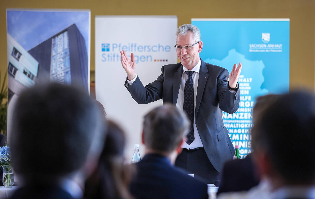 Michael Saffé, kaufmännischer Vorstand der Pfeifferschen Stiftungen und Geschäftsführer der Lungenklinik Lostau Michael Saffé, Geschäftsführer Lungenklinik Lostau