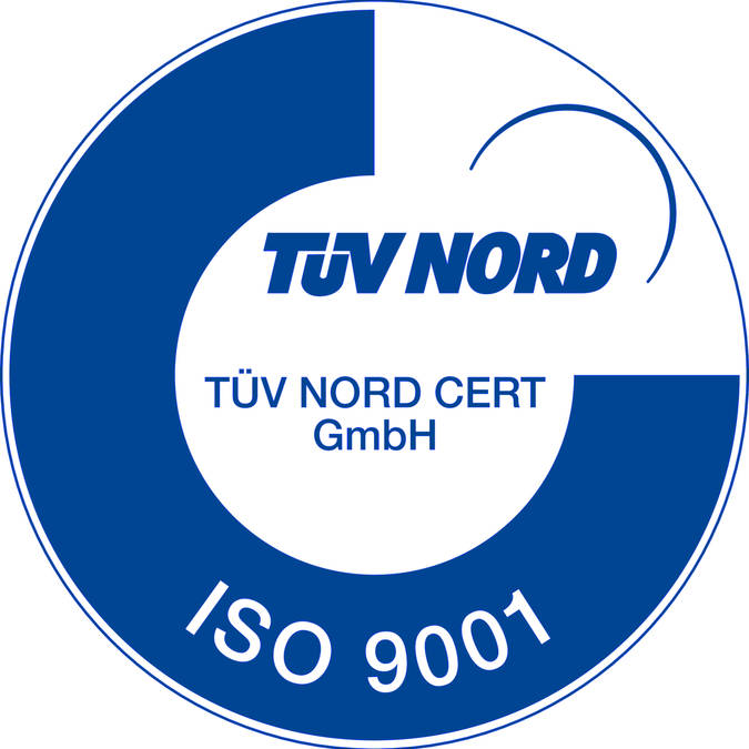 Zertifizierungslogo DIN EN ISO 9001