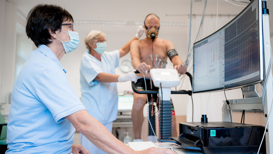 Untersuchung in der Lungenklinik Lostau