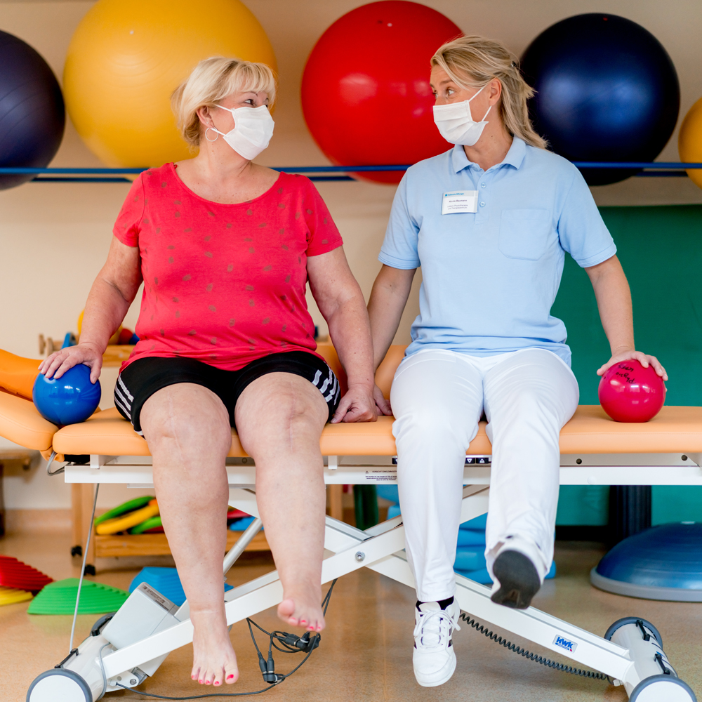 Stationäre und ambulante Physiotherapie in der Lungenklinik Lostau