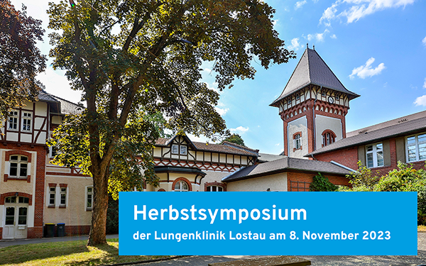 Einladung zum Herbstsymposium der Lungenklinik Lostau am 8. November 2023 Einladung zum Herbstsymposium der Lungenklinik Lostau